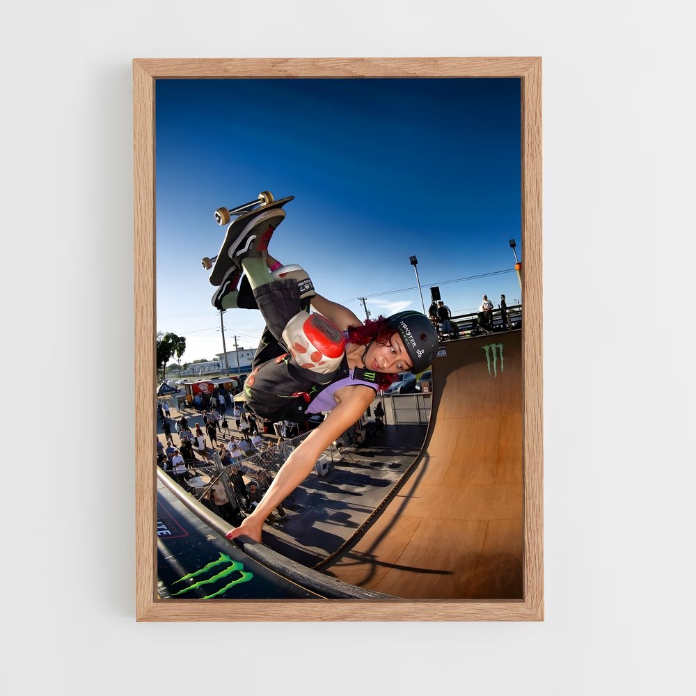 Poster Grind and Glory – affiche Skateboard (vue 4)